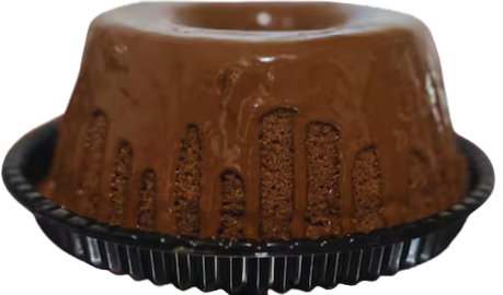 Bolo de Chocolate com Cobertura