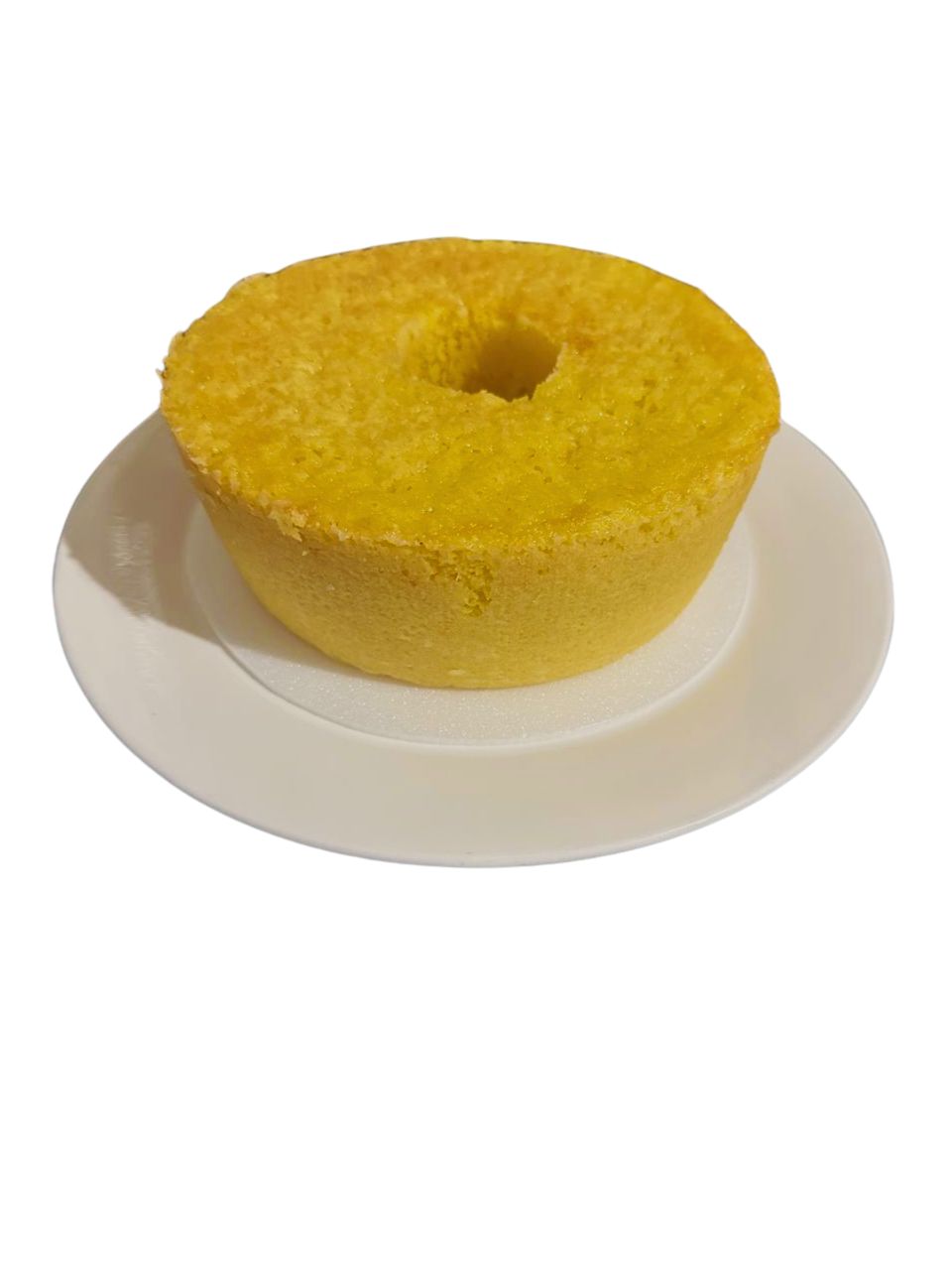 Bolo de Cenoura - Vista lateral